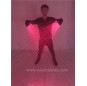 2 in 1 Multi-line Red DJ laser light gloves for show